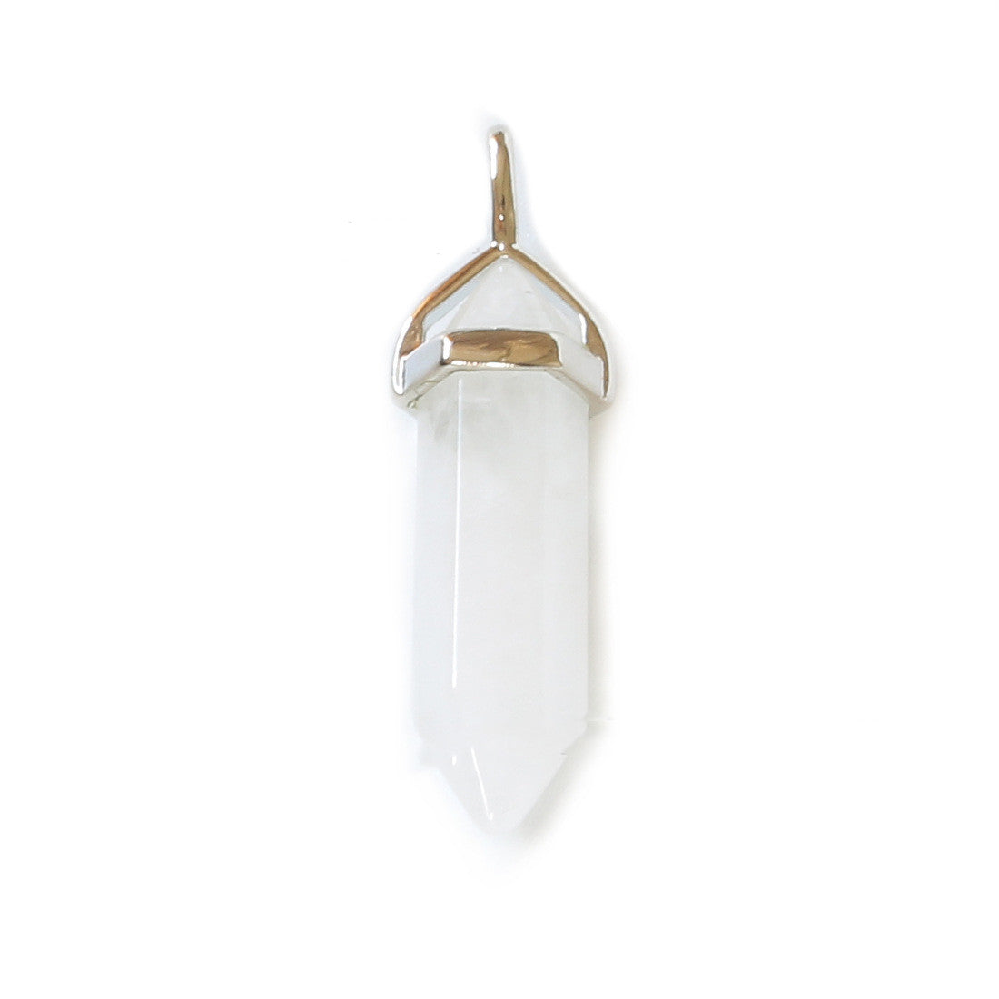 Natural Crystal Hexagon Pendant - product image 7