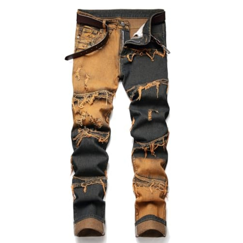 Men's Stretchy Slim Straight Pants