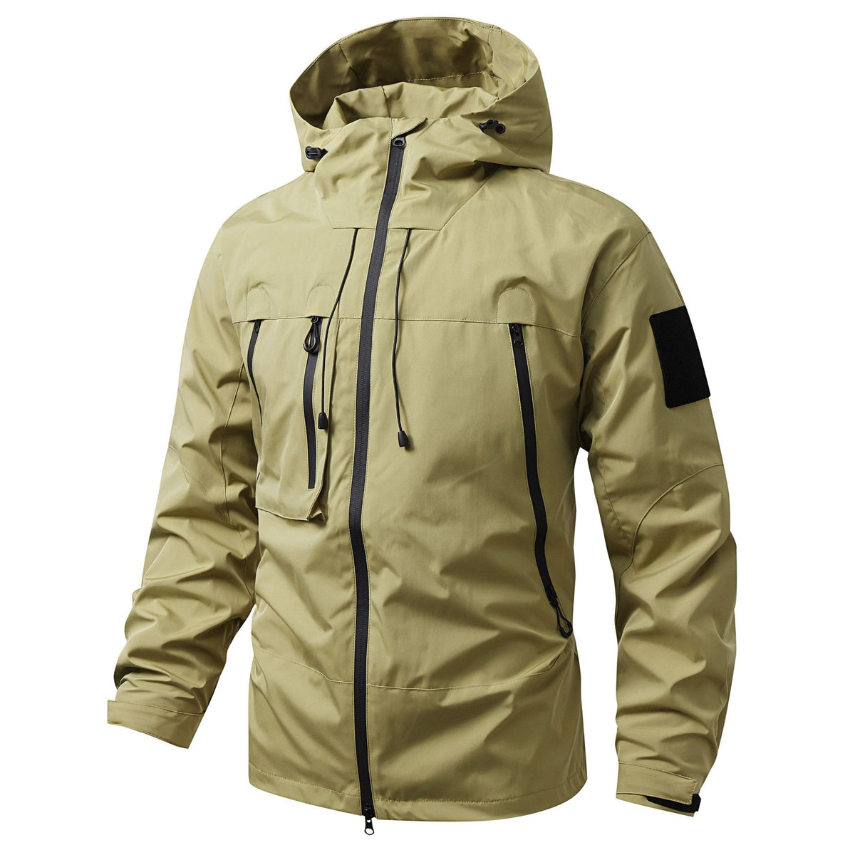 Men’s Hooded Casual Jacket, Relaxed Fit - product image 4