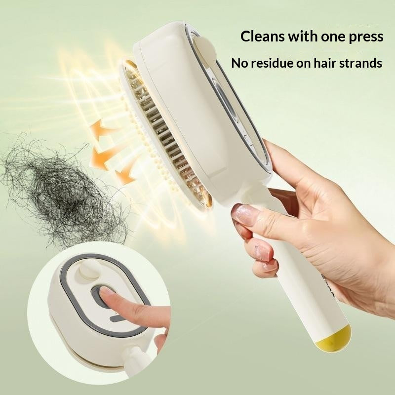 Electric Mist Spray Massage Hair Brush - view 4