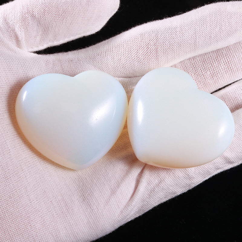 Natural Opal Heart Ornament - product image 5