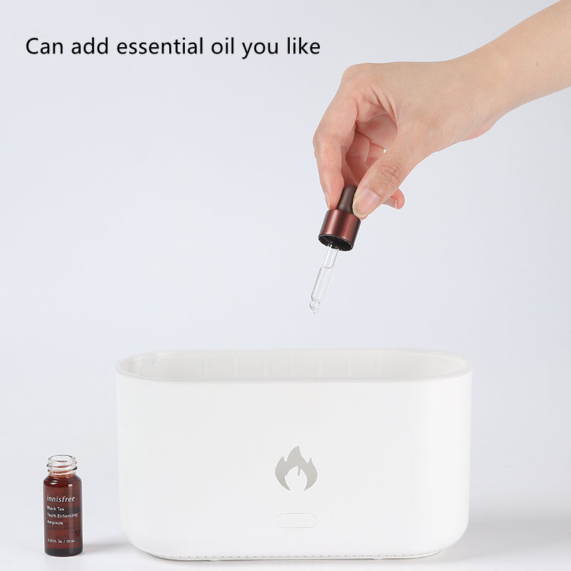 300 ml Ultrasonic Flame-Effect Essential Oil Diffuser - image 7
