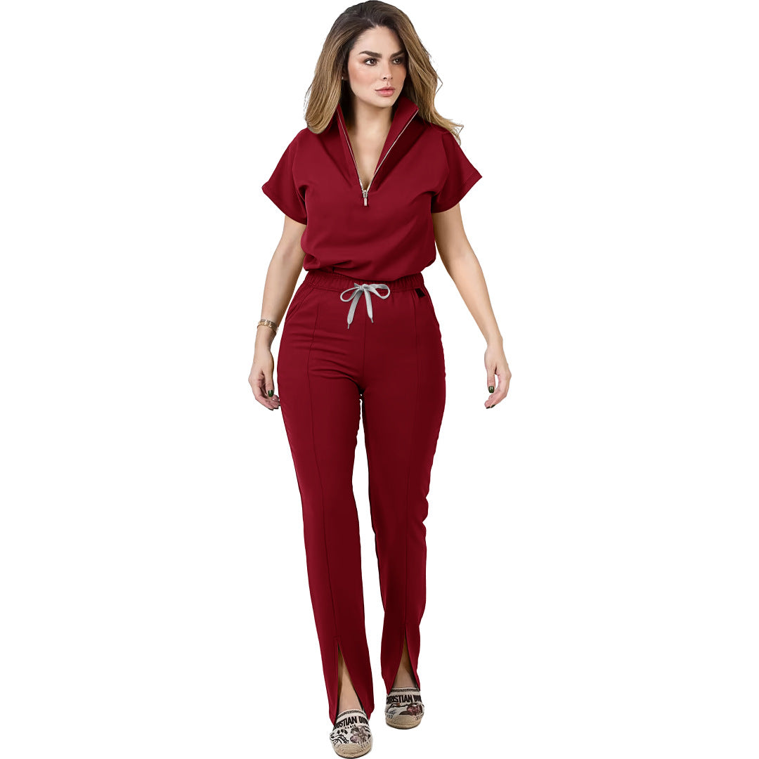 Quick-Dry Surgical Scrub Set, Short-Sleeve Medical Uniform - product image 2