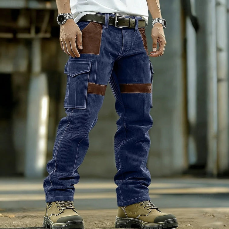 Men's Vintage Punk Workwear Pants
