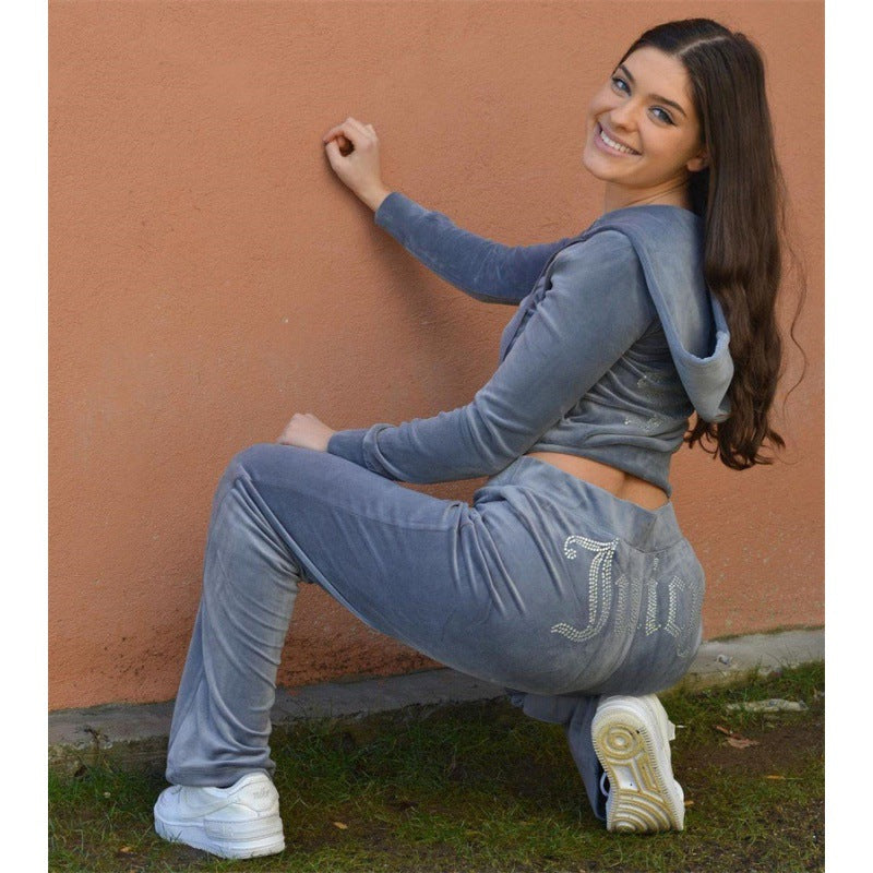 Velvet Two-Piece Leisure Suit - product image 6