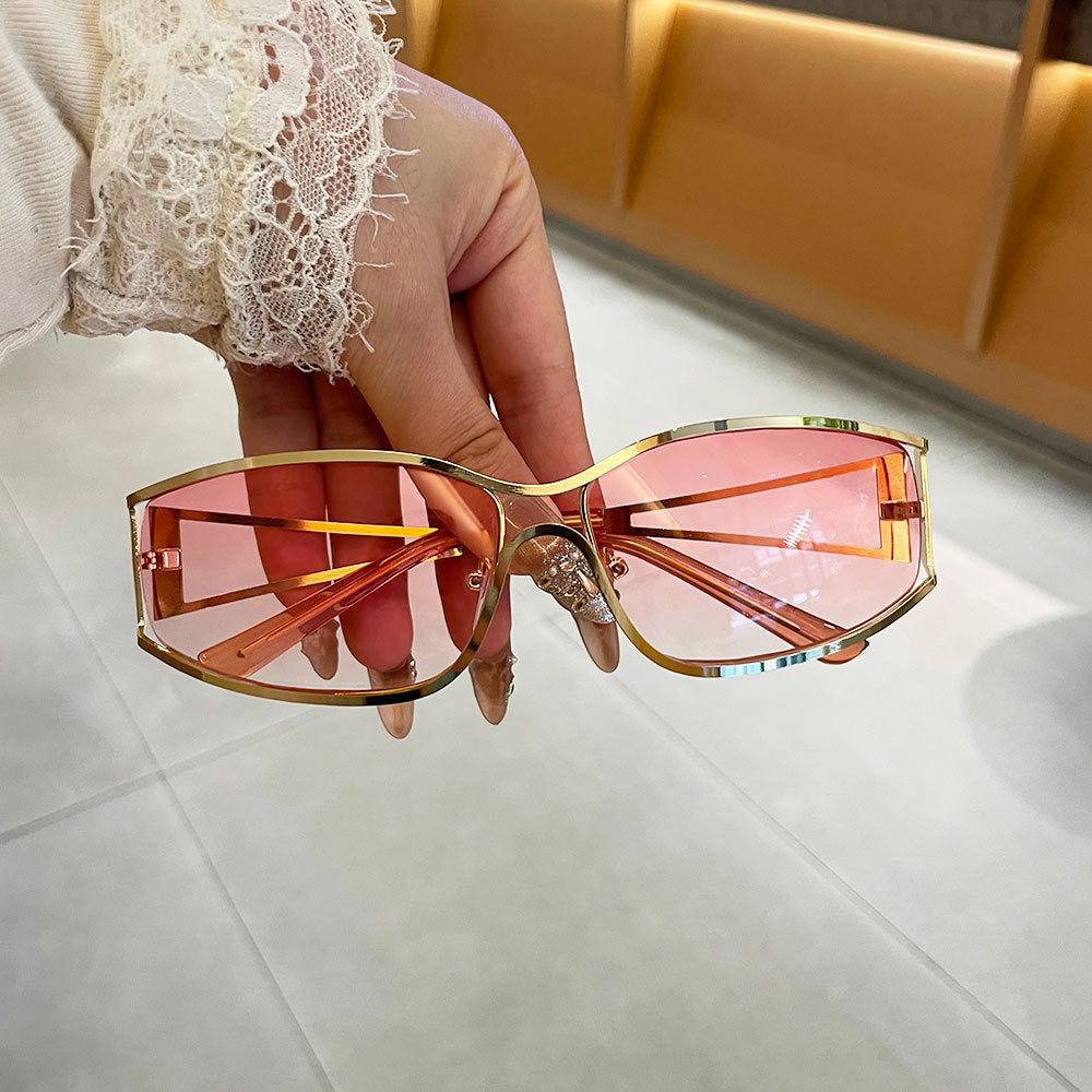 Women's Y2K Hollow-Frame Sunglasses - view 4