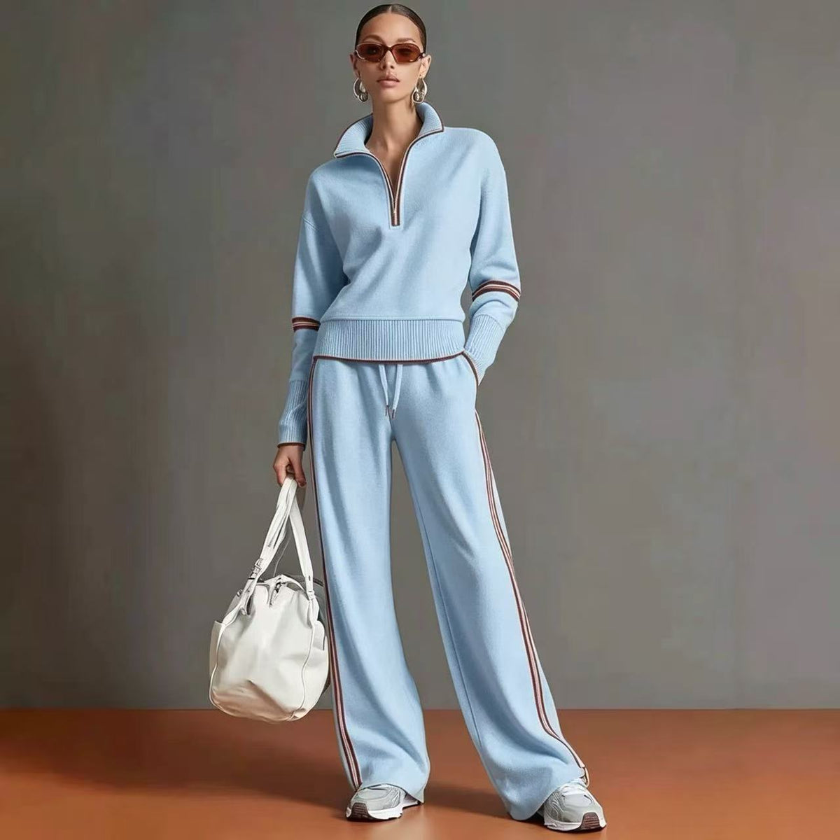 Women's Cotton Long-Sleeve Two-Piece Set - product image 15