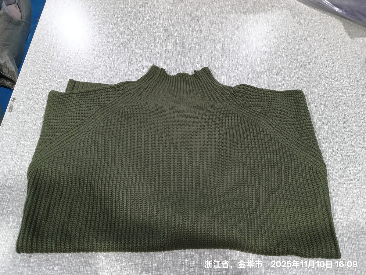 Solid Turtleneck Long Sweater Winter Warm Women Sweater Dress - product image 8