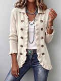 Women's Ruffled Knit Cardigan Sweater - product image 11