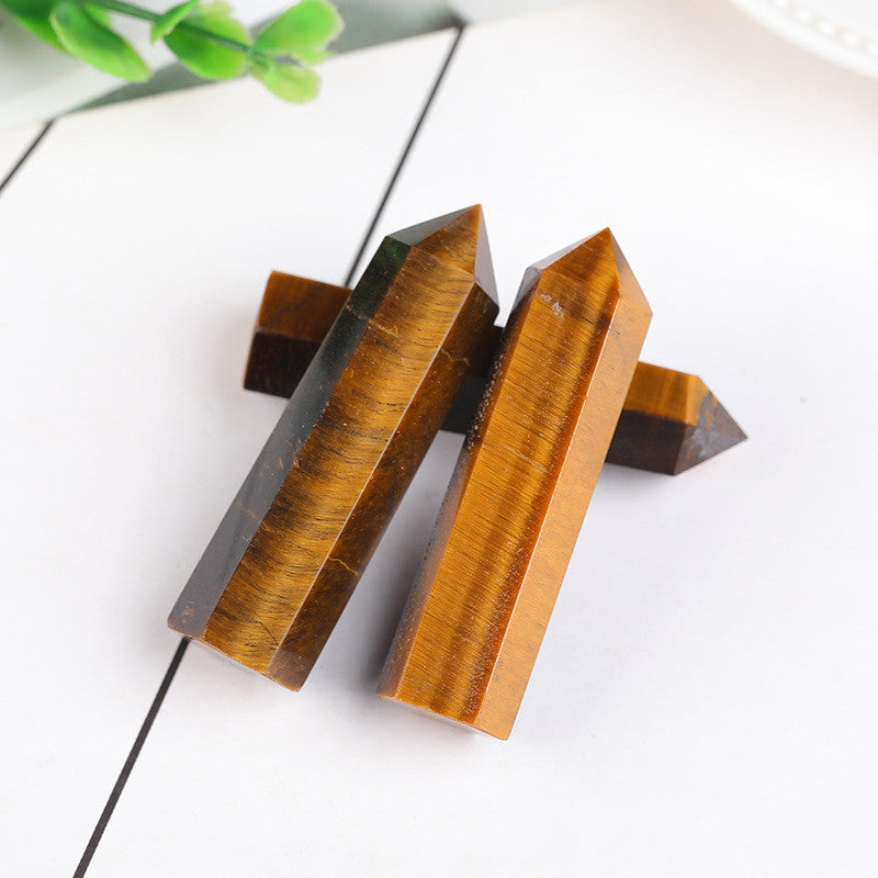 Natural Tiger Eye Crystal Point - product image 2