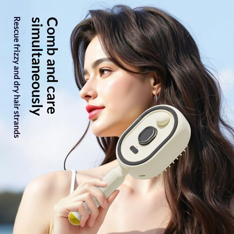 Electric Mist Spray Massage Hair Brush - view 3