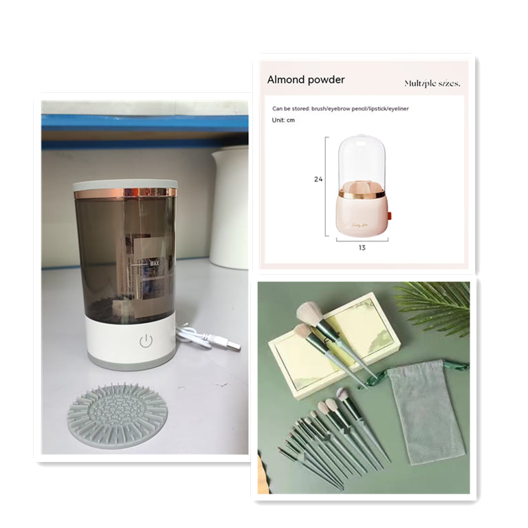 Electric Makeup Brush Cleaner & Spinner - product image 18