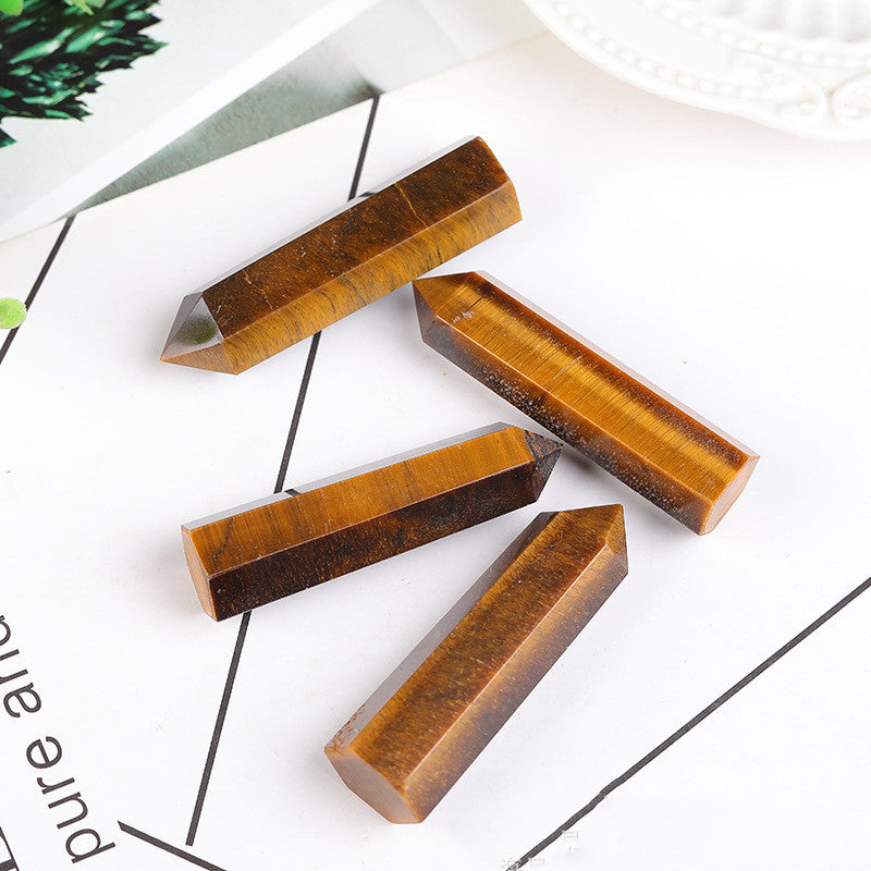 Natural Tiger Eye Crystal Point - product image 4