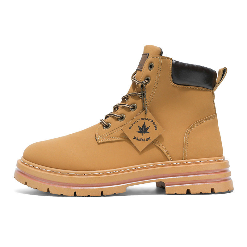 Men's British-Style Lace-Up Martin Boots - product image 7