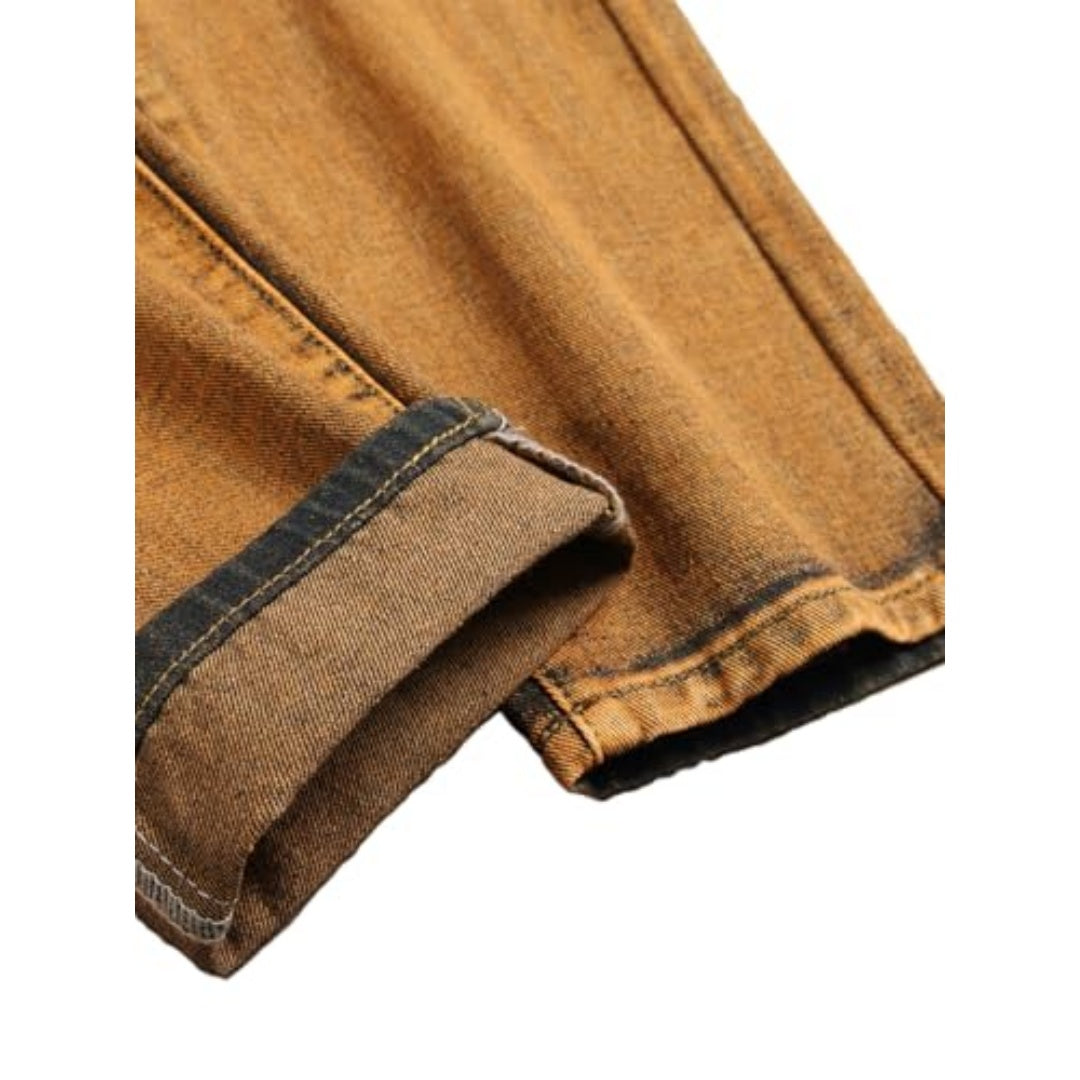 Men's Stretchy Slim Straight Pants - view 3