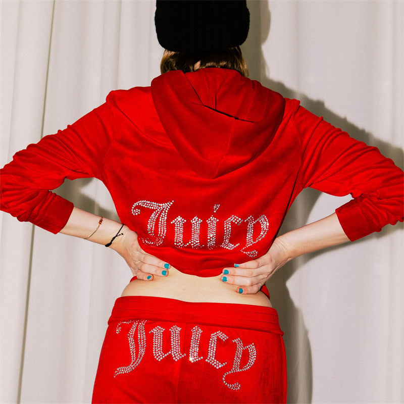 Velvet Two-Piece Leisure Suit - product image 2