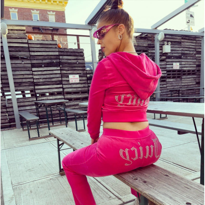 Velvet Two-Piece Leisure Suit - product image 4