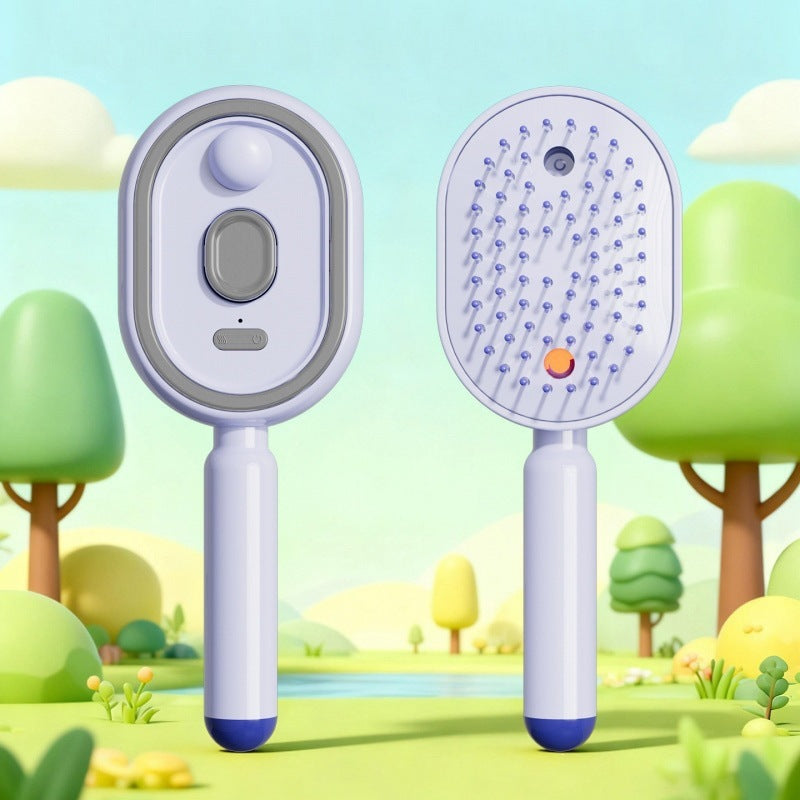 Electric Mist Spray Massage Hair Brush - view 5