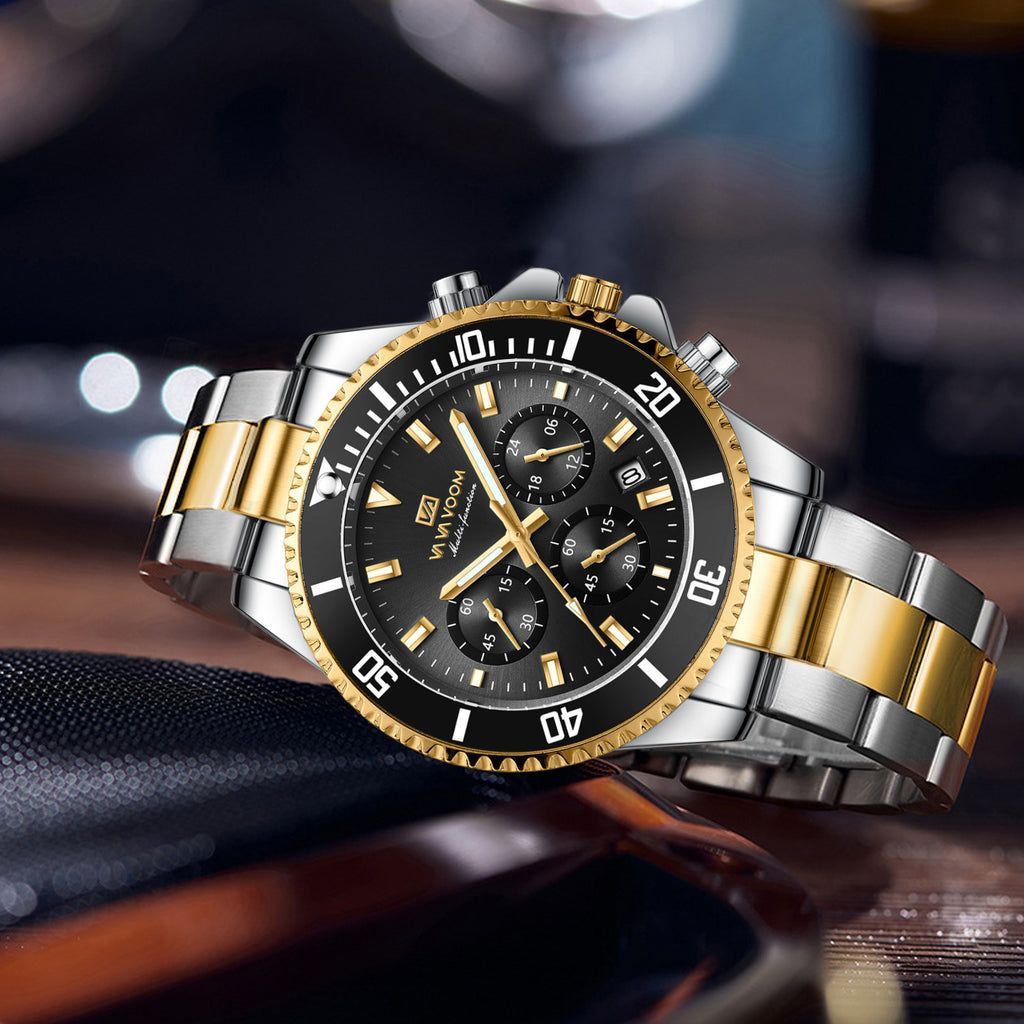 Men's Multifunctional Quartz Watch – Waterproof & Luminous - product image 2