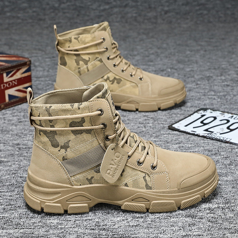 Men's British-Style Mid-Cut Hiking Boots - product image 5