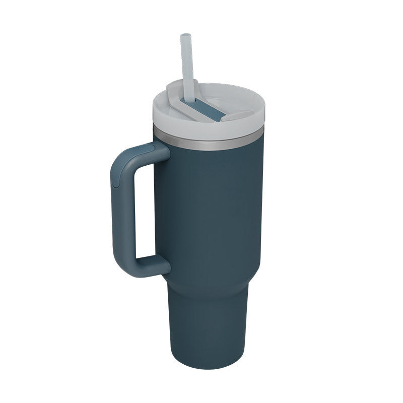 40 oz Insulated Tumbler with Handle & Straw - product image 31