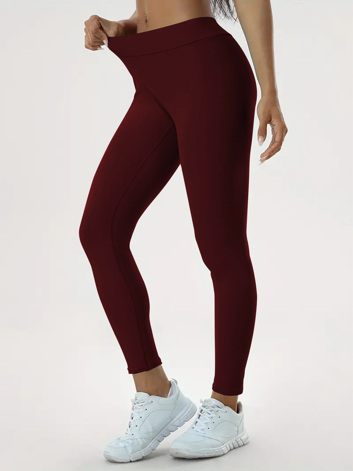 High-Waist Slim Yoga Pants – Sculpting Stretch Fitness Leggings - product image 15