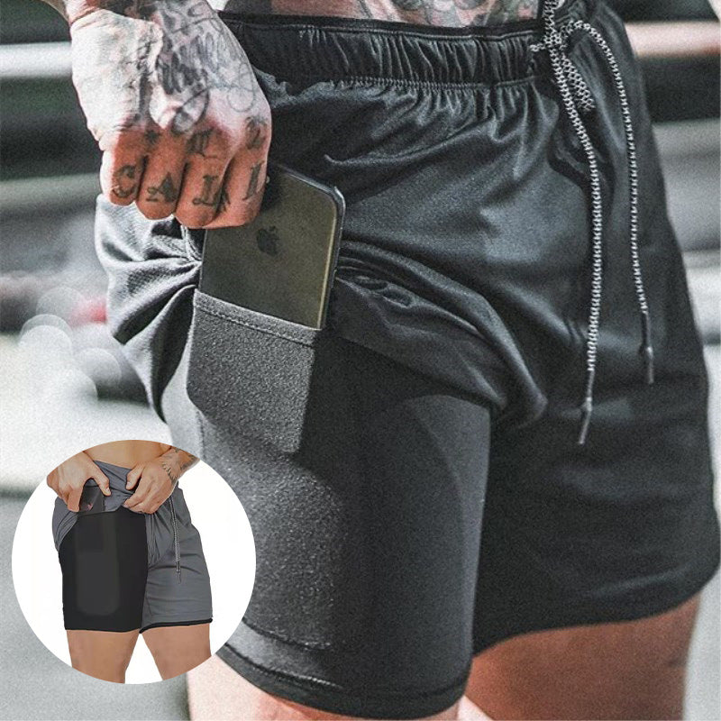 Men's Compression Shorts with Pockets - product image 1