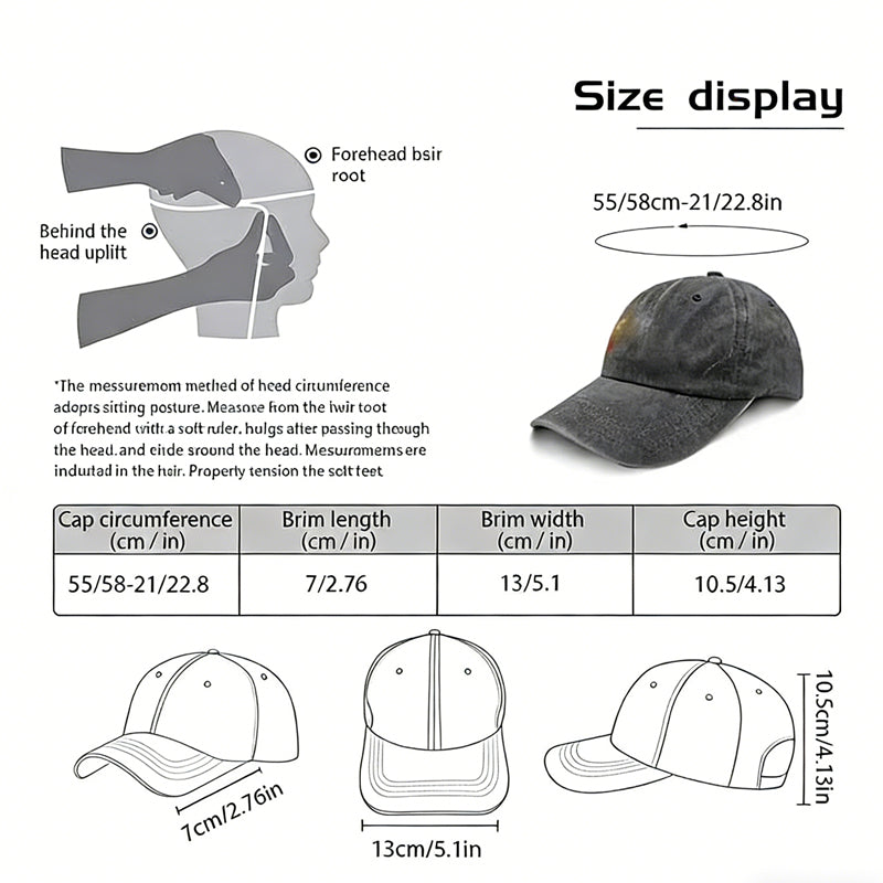 Golf Father Adjustable Baseball Cap - Grey - image 5