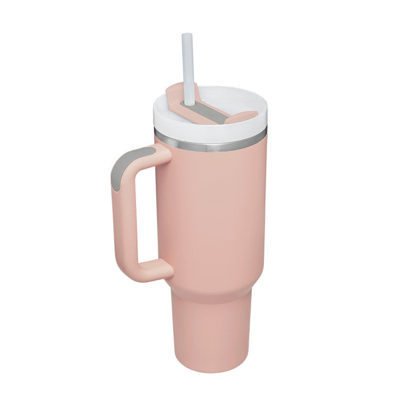 40 oz Insulated Tumbler with Handle & Straw - product image 8