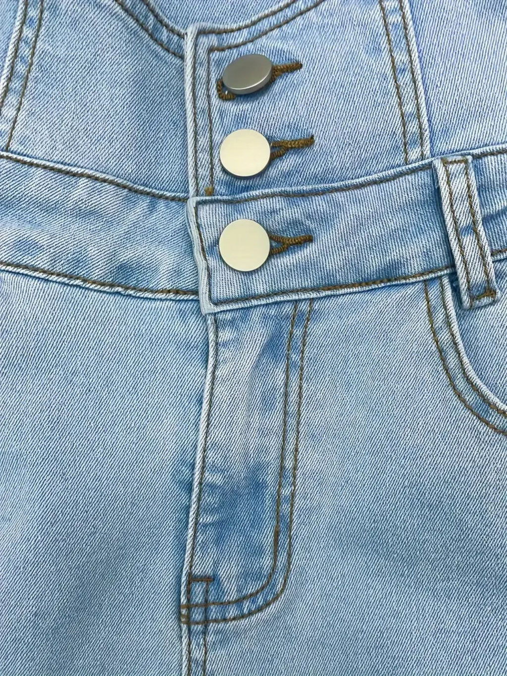 Women's High-Waisted Slim-Fit Ripped Jeans - view 4