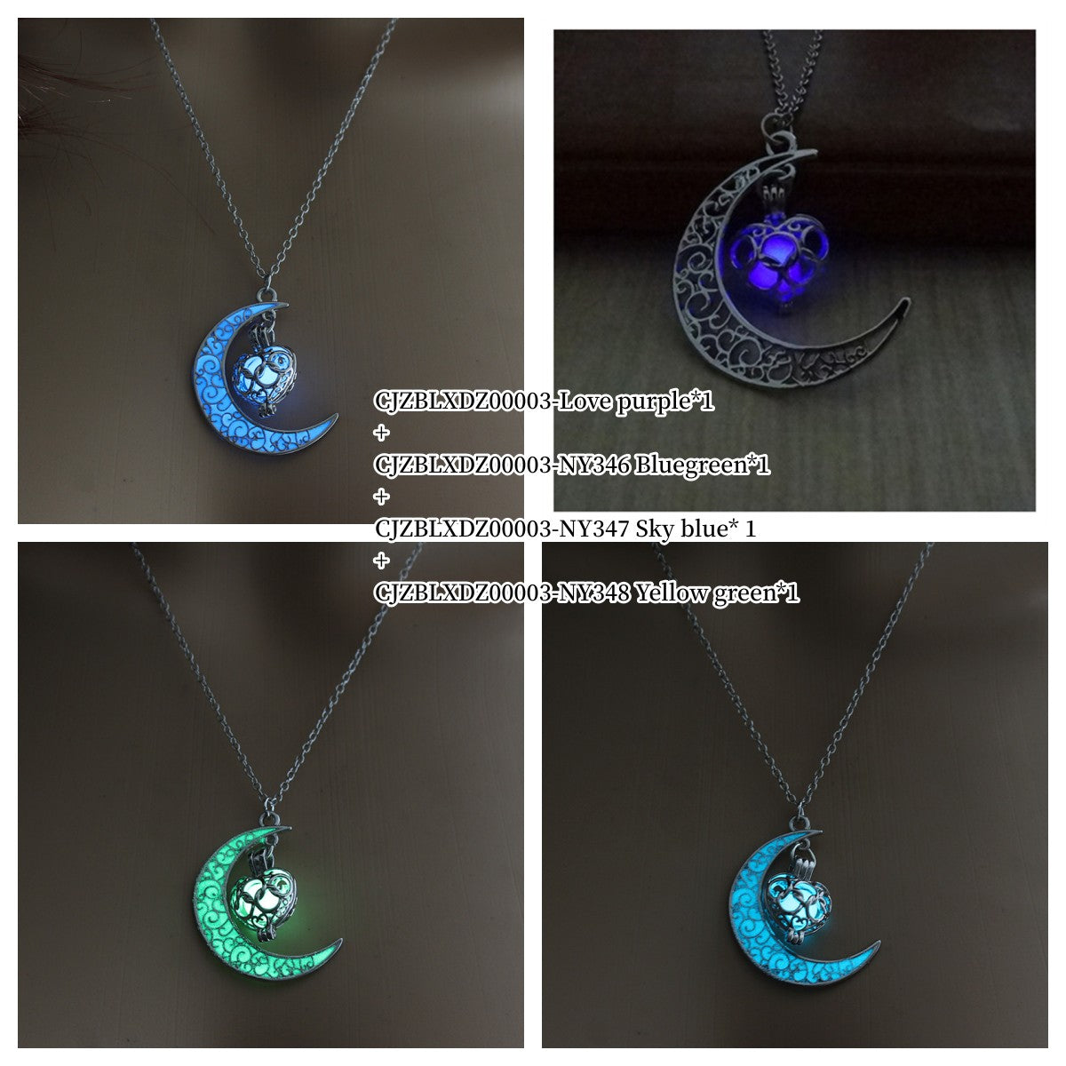 Glow-in-the-Dark Pendant Necklace - product image 9