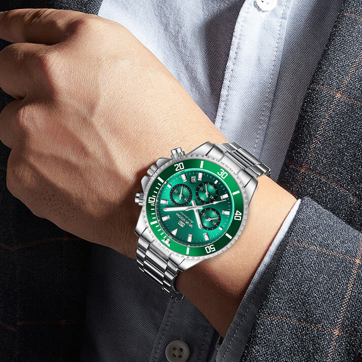 Men's Multifunctional Quartz Watch – Waterproof & Luminous - product image 4
