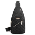 Women's Shoulder Sling Bag - Nylon Adjustable Strap Crossbody Purse
